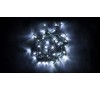Светодиодная гирлянда на ёлку 7 нитей по 2 м. 230V  (белый свет (5000К)) c питанием от сети CL90