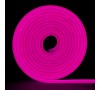 Гибкий неон 12V 6х12 розовый