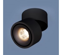 Накладной потолочный светодиодный светильник  3100 DLR031 15W 4200K черный матовый