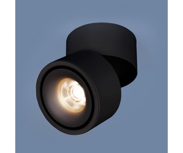 Накладной потолочный светодиодный светильник  3100 DLR031 15W 4200K черный матовый