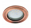 Светильник точечный DL90 плоский Черненая Медь