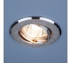 Светильник точечный поворотный 611 серебряный блеск/хром