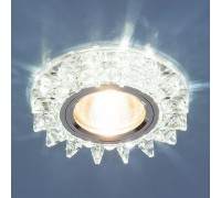 Светильник со светодиодной подсветкой 6037 MR16 SL зеркальный/серебро
