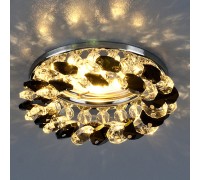 Светильник точечный Venecia 51 05 71 прозрачно-черным стеклом