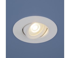Встраиваемый потолочный светодиодный светильник 9906 LED 6W WH белый