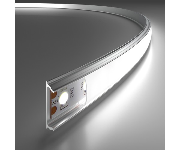 Гибкий алюминиевый профиль для LED ленты LL-2-ALP012