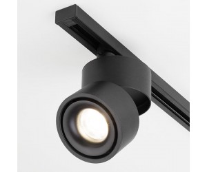 Трековый светодиодный светильник для однофазного шинопровода Klips Черный 15W 4200K