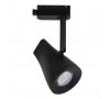 Трековый светодиодный светильник для однофазного шинопровода Hardi Черный 9W 4200K